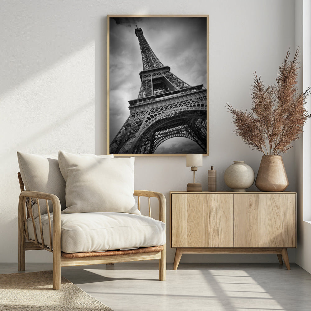 PARIS Eiffel Tower - Poster / Art Print - interiör