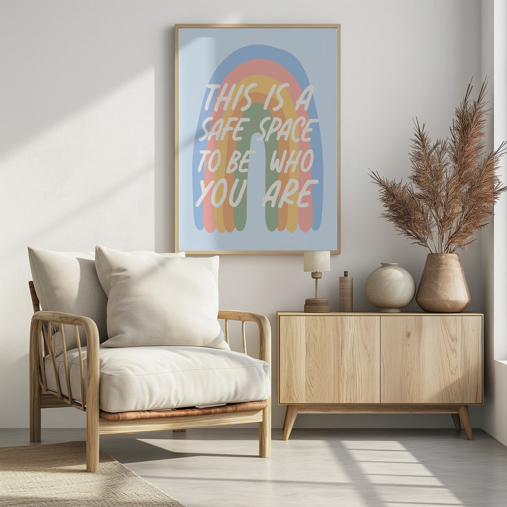 Safe Space - Poster / Art Print - interiör