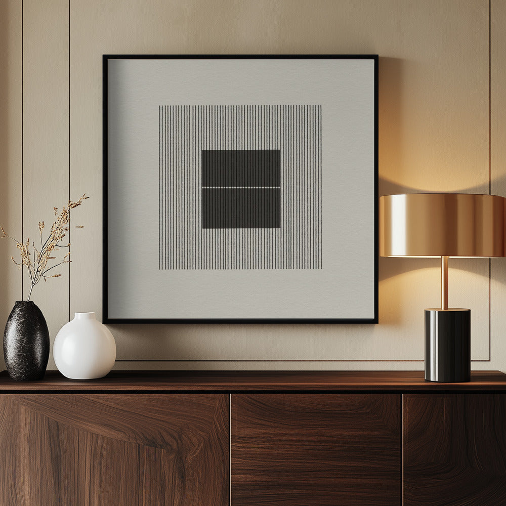 Paper Object No.6 - Poster / Art Print - interiör