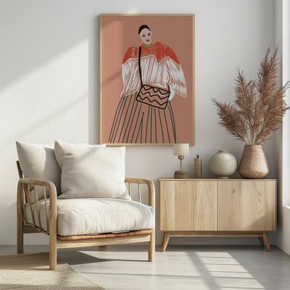 Claudia - Poster / Art Print - interiör