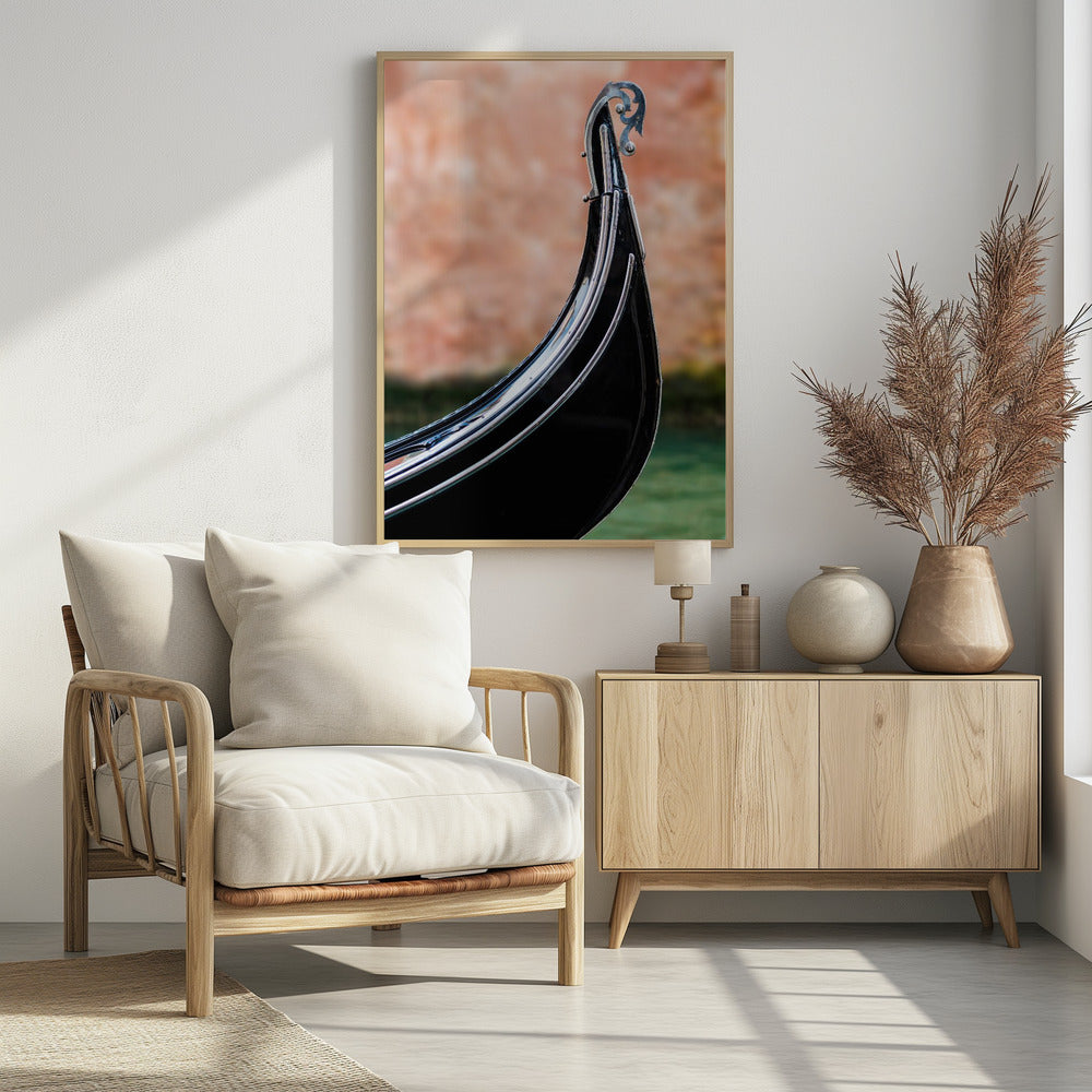 The bow of the gondola - Poster / Art Print - interiör