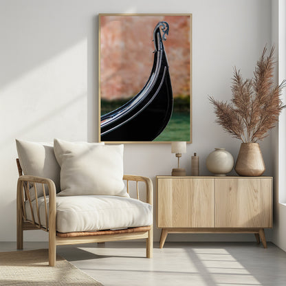 The bow of the gondola - Poster / Art Print - interiör