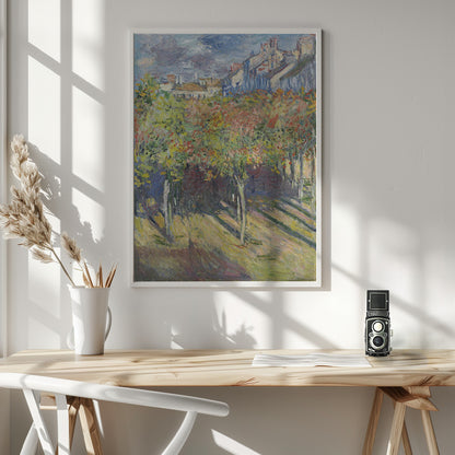 Le Cours Du 14 Juillet Vu De La Maison De Claude Monet - Poster / Art Print - interiör