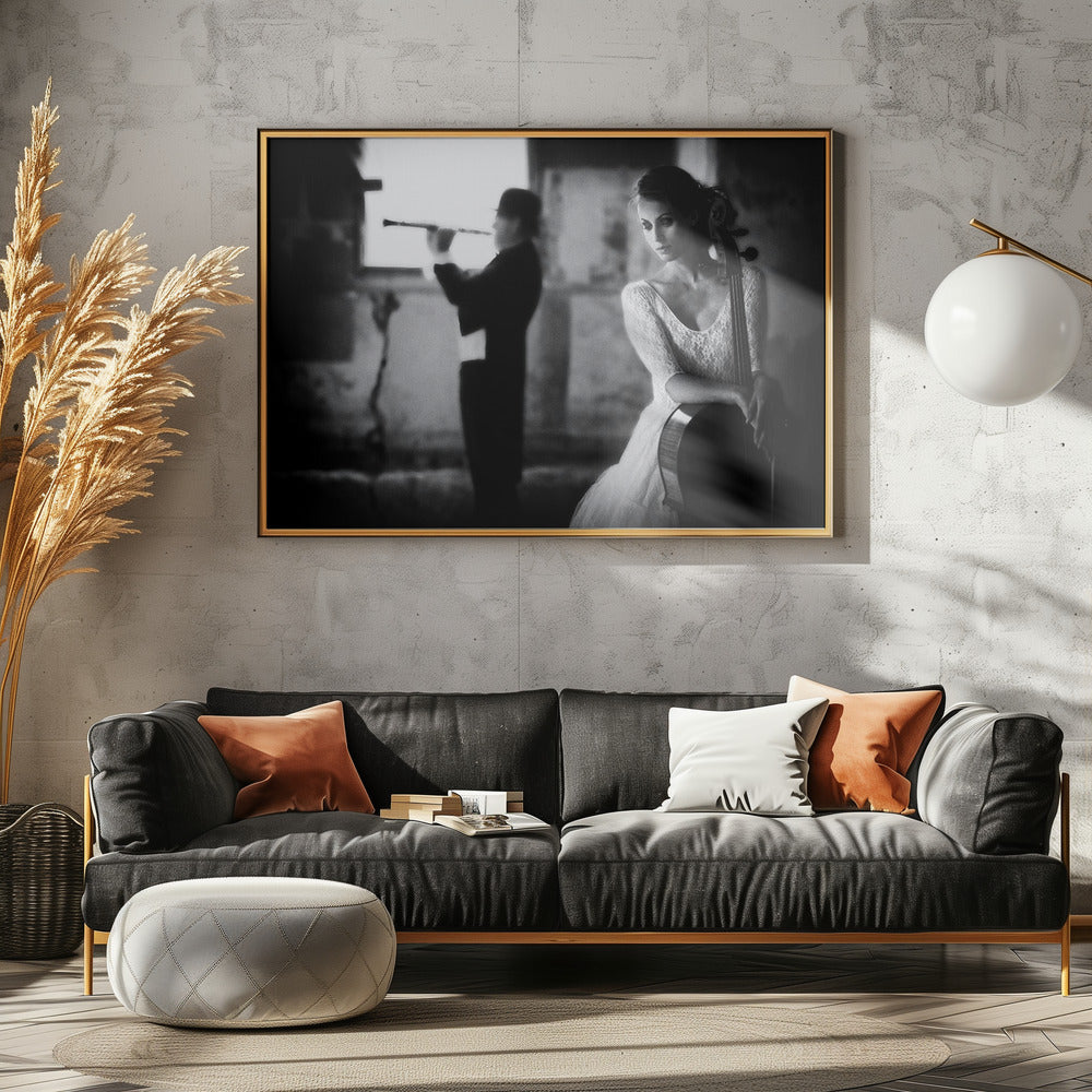 when even music ... - Poster / Art Print - interiör
