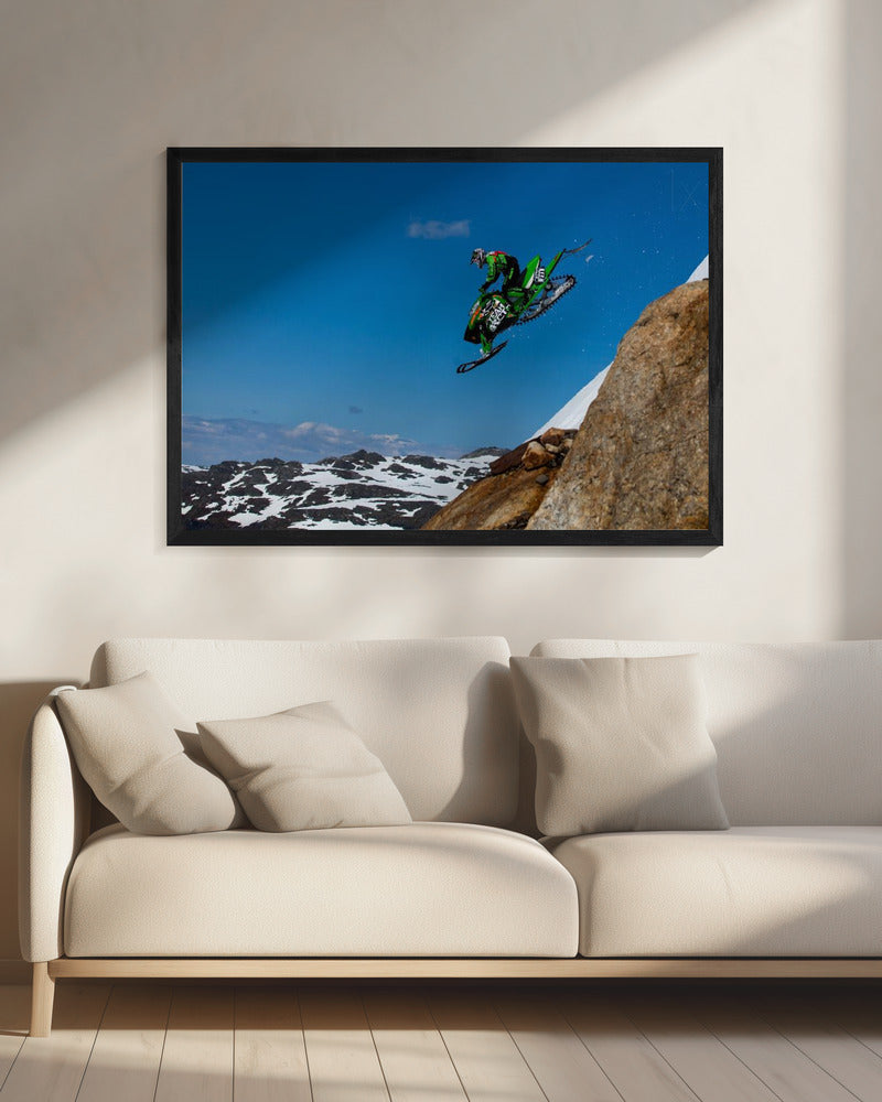 Free fall - Poster / Art Print - interiör
