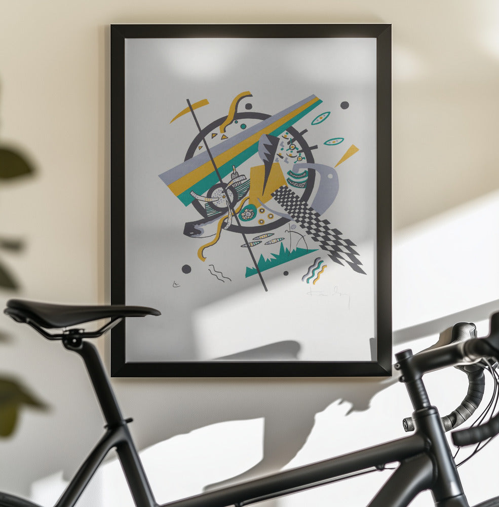 Small Worlds IV (1922) - Poster / Art Print - interiör