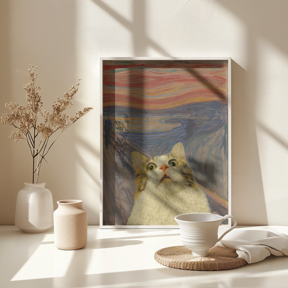 The Meow 02 - Poster / Art Print - interiör