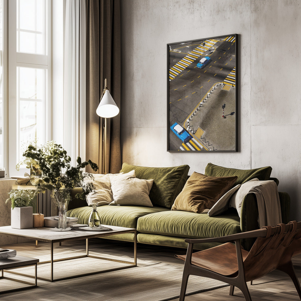 Havana Blue - Poster / Art Print - interiör