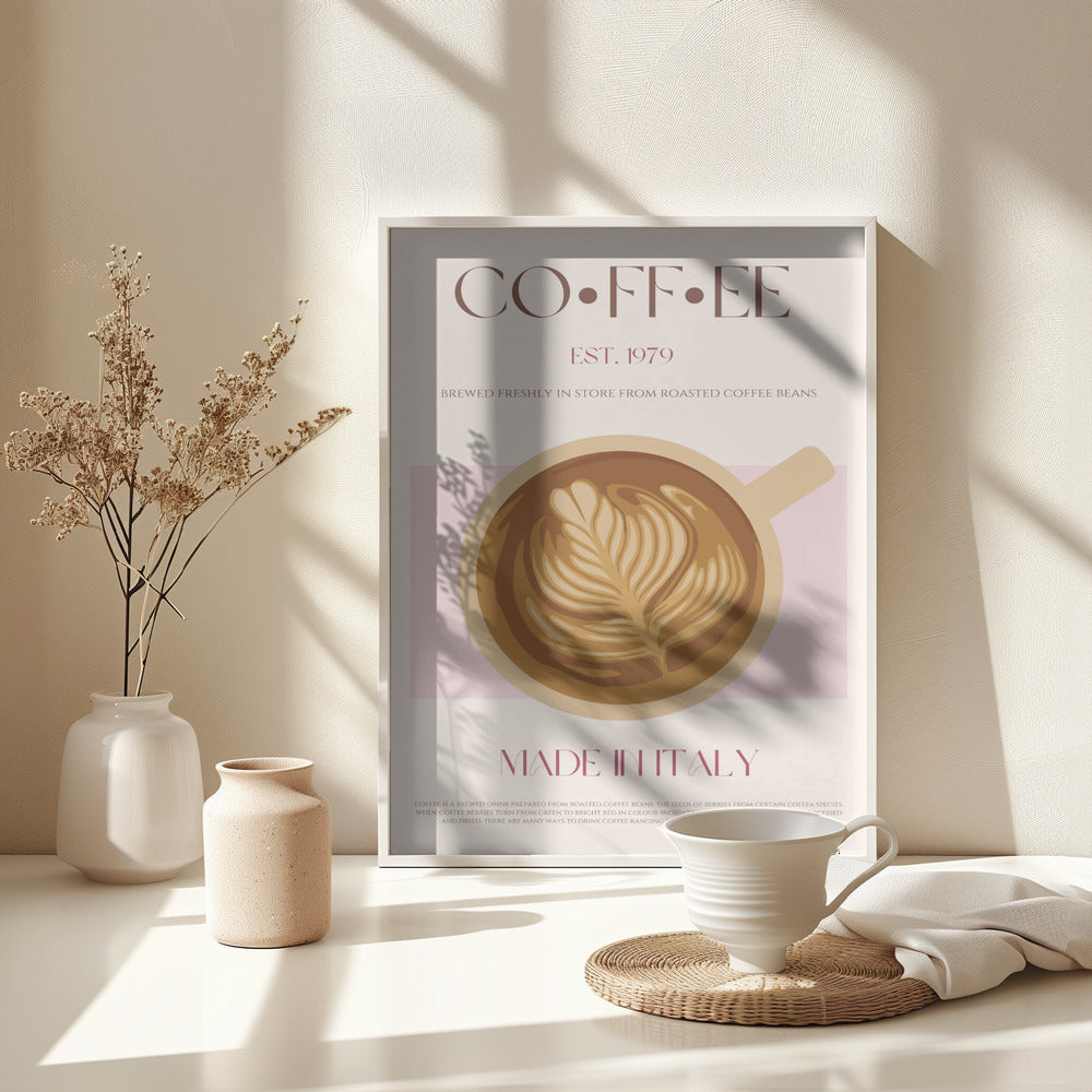 Coffee - Poster / Art Print - interiör