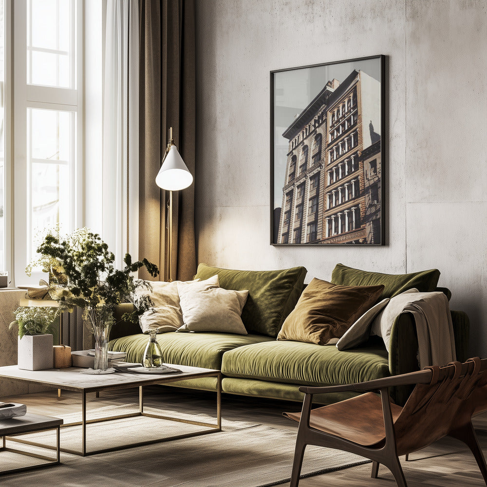 New York City Building - Poster / Art Print - interiör