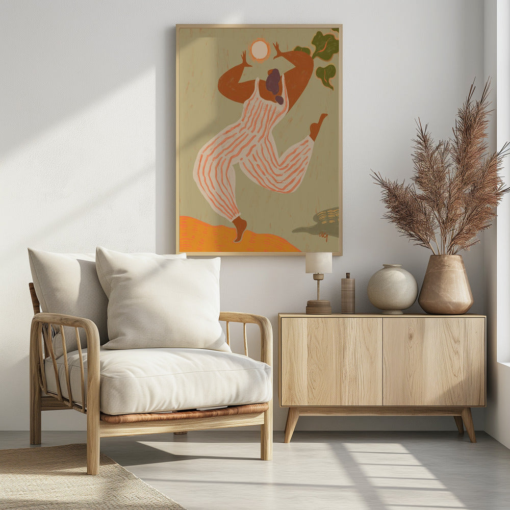 Reach For The Sun - Poster / Art Print - interiör