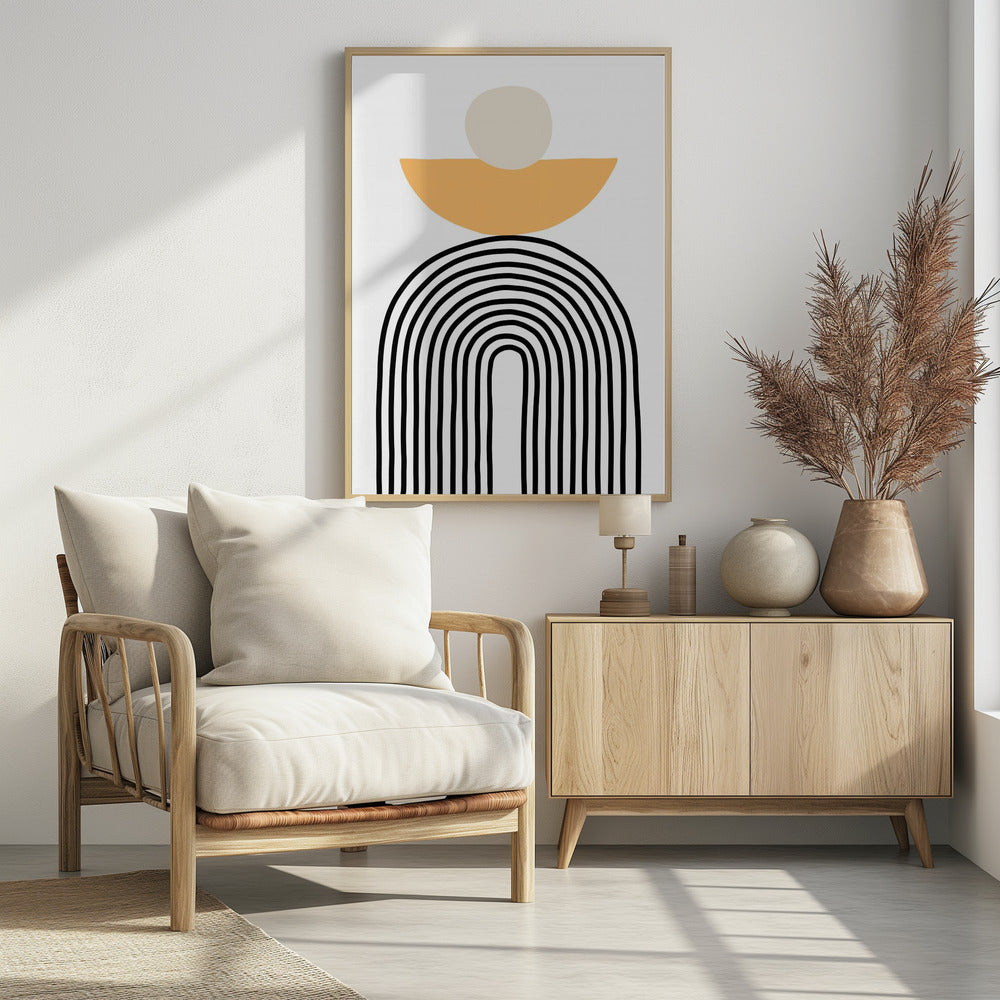 Abstract Art - Poster / Art Print - interiör