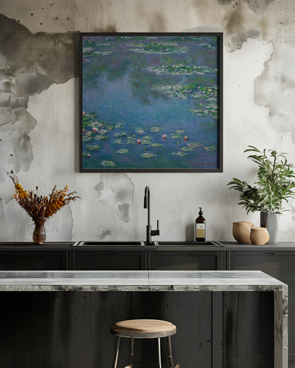 Water Lilies - Poster / Art Print - interiör