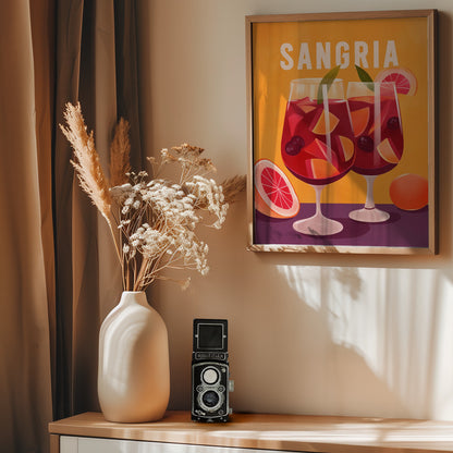 Sangria - Poster / Art Print - interiör