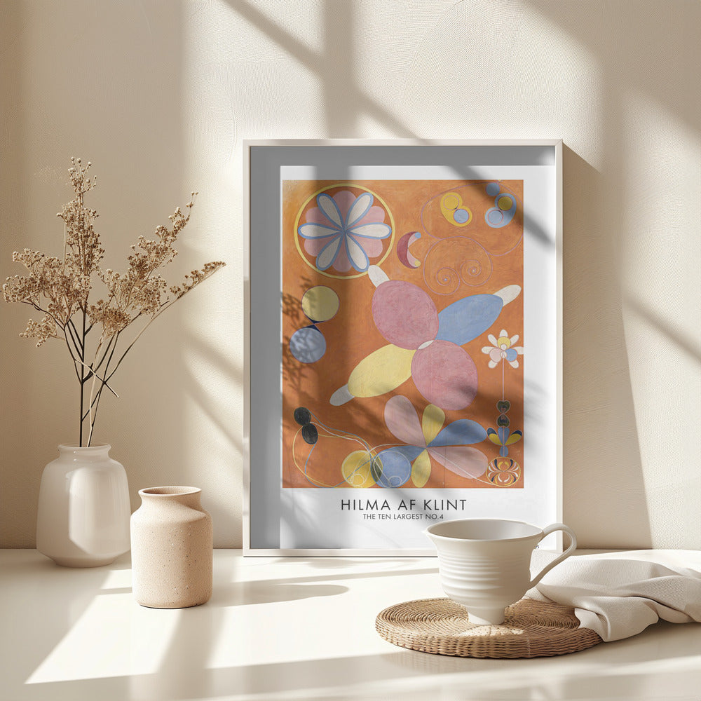 The Ten Largest No.4 Poster - Poster / Art Print - interiör