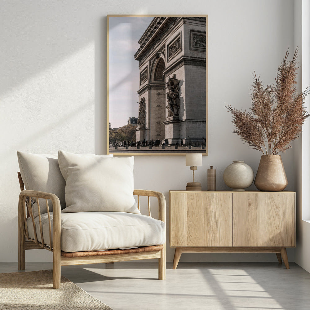 Arc de Triomphe_2 - Poster / Art Print - interiör