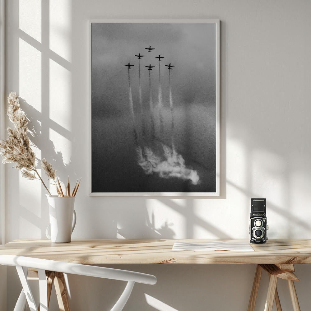 Six on Cloud - Poster / Art Print - interiör