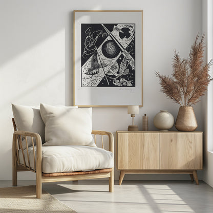 Kleine Welten VI (small Worlds VI) (1922) - Poster / Art Print - interiör