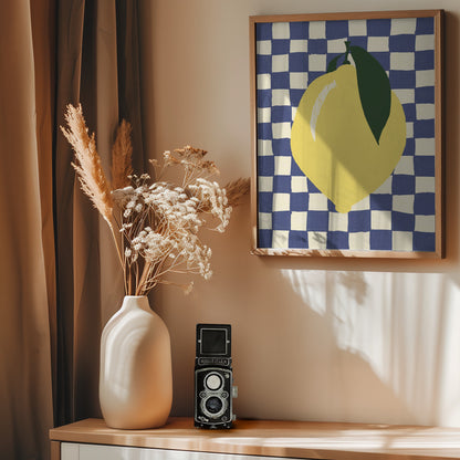 Lemon - Poster / Art Print - interiör