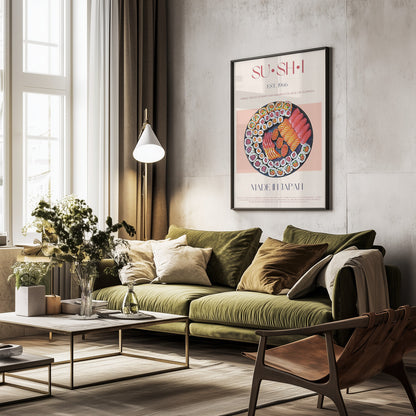 Sushi - Poster / Art Print - interiör