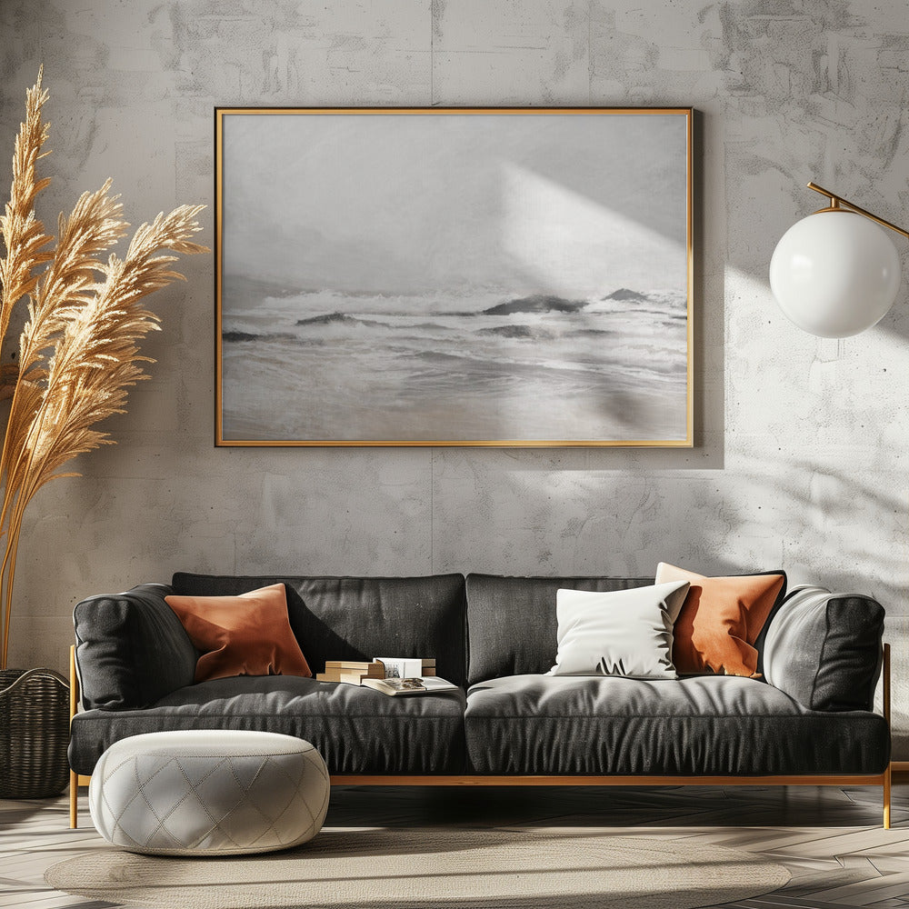 September Coast - Poster / Art Print - interiör