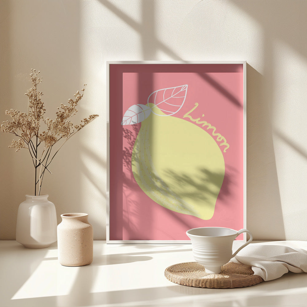 Limon - Poster / Art Print - interiör