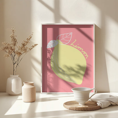 Limon - Poster / Art Print - interiör