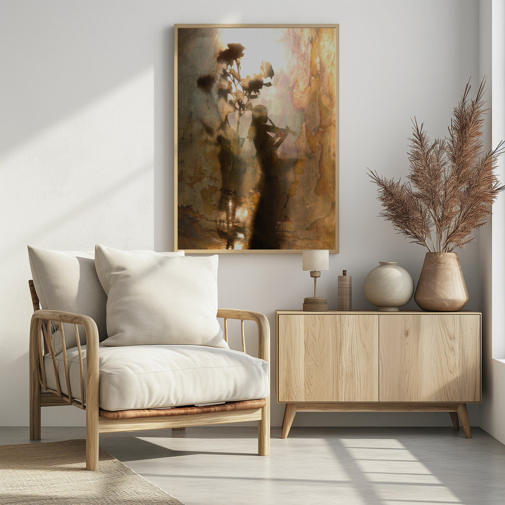 Music of light and shadow - Poster / Art Print - interiör