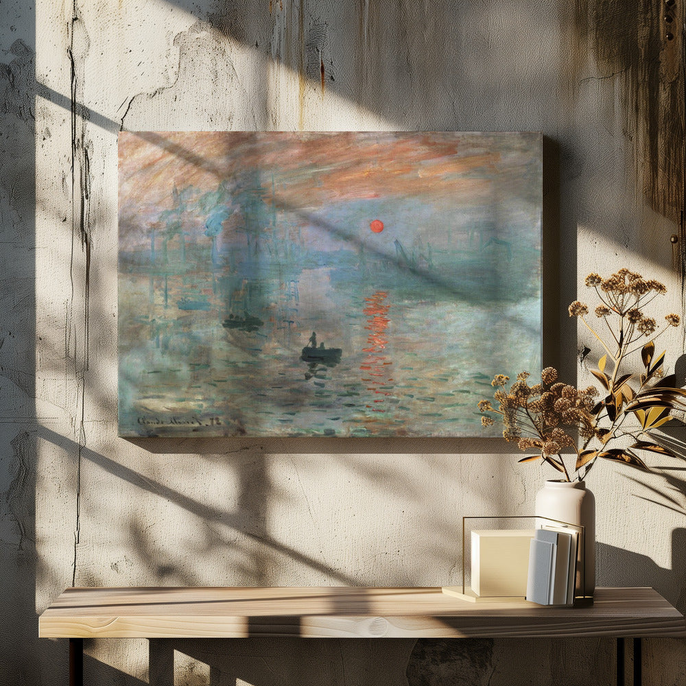 Sunrise 1872 - Poster / Art Print - interiör