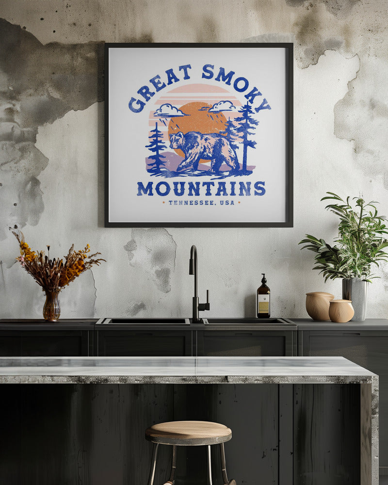 Great Smoky Mountains National Park Tennessee - Poster / Art Print - interiör