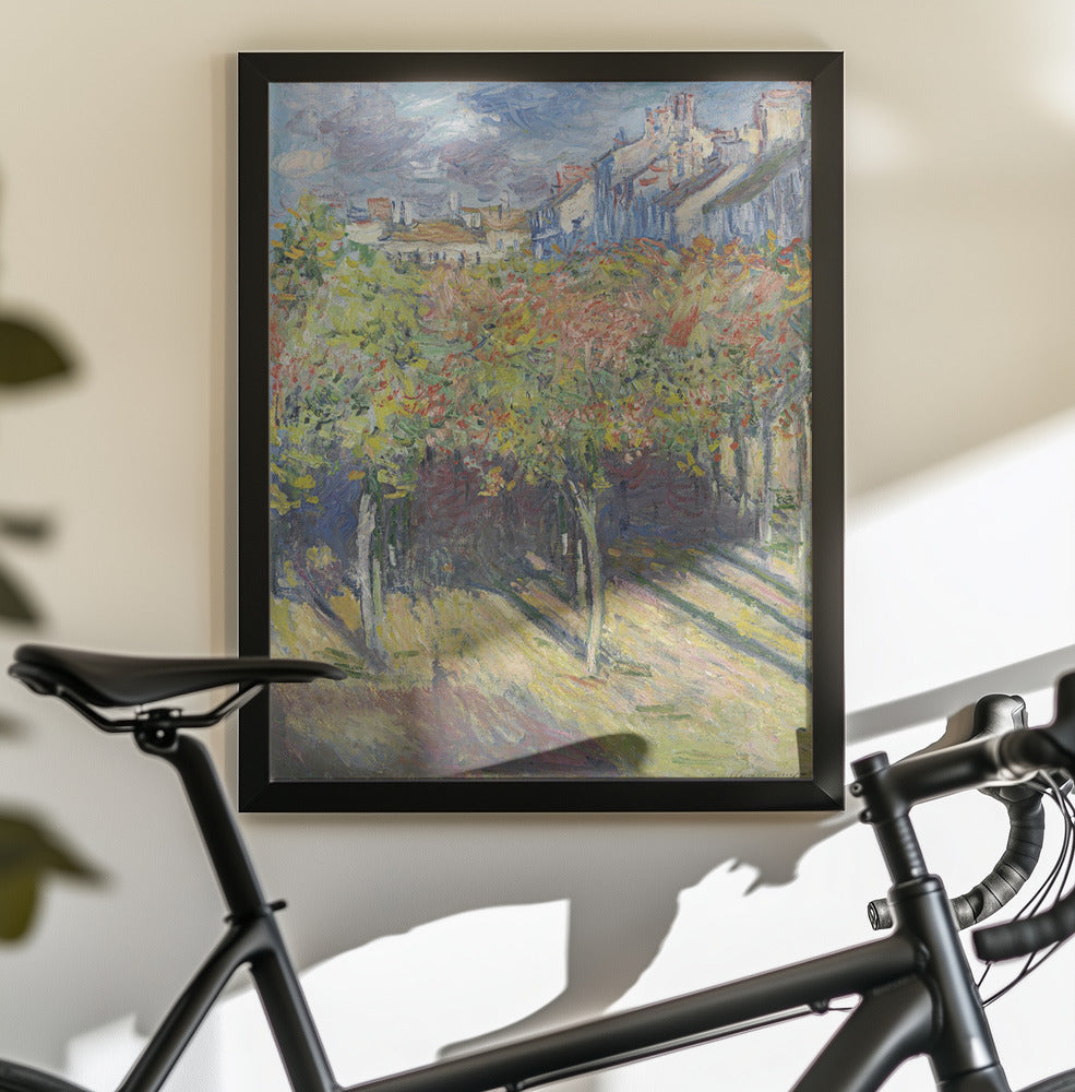 Le Cours Du 14 Juillet Vu De La Maison De Claude Monet - Poster / Art Print - interiör