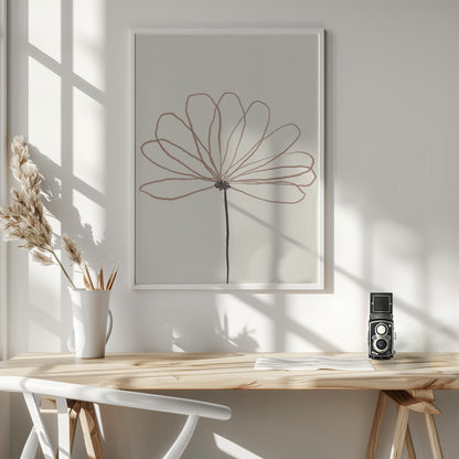 Sweetest Flower - Poster / Art Print - interiör