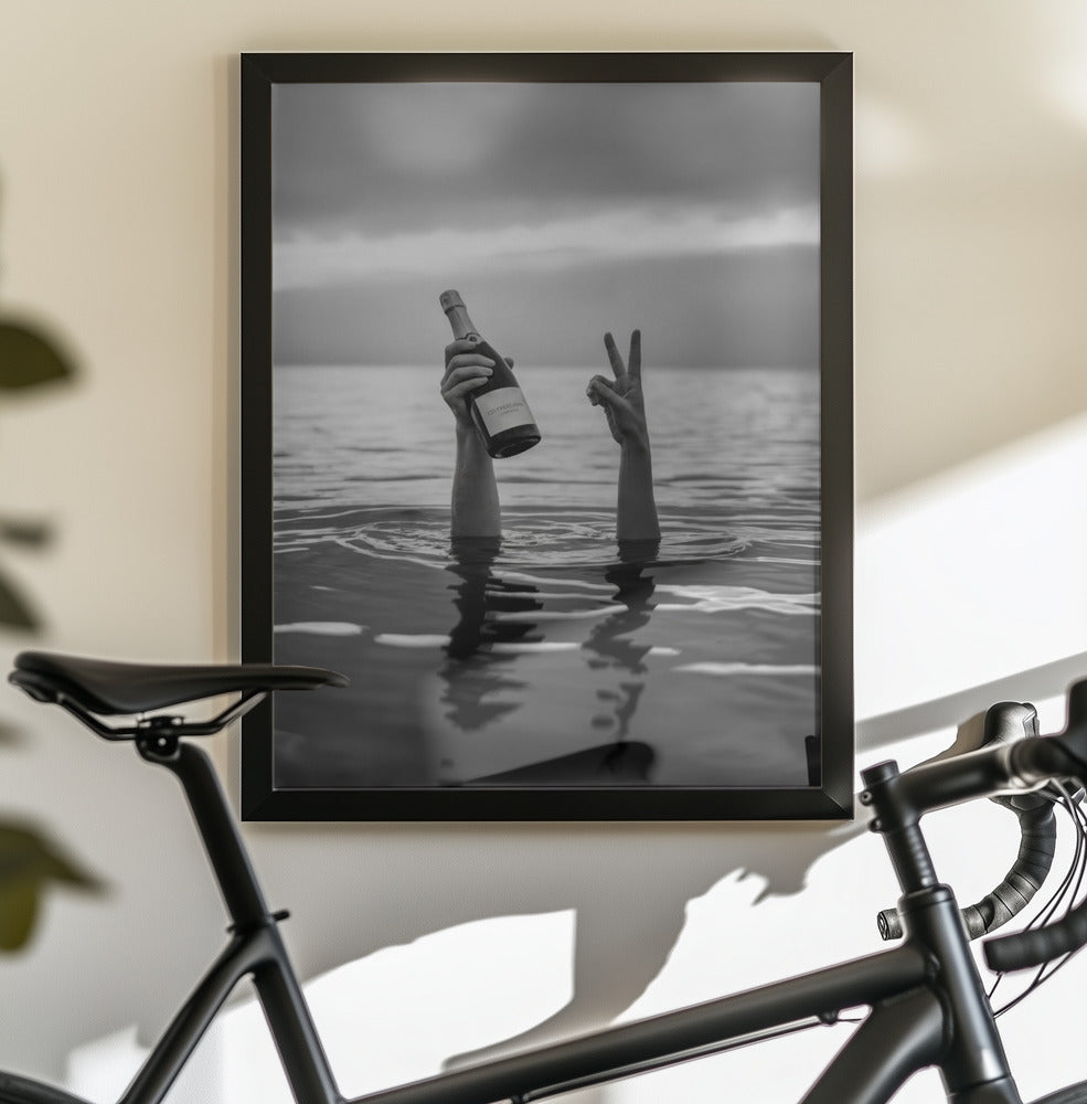 Celebration Champagne - Poster / Art Print - interiör