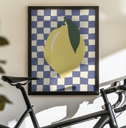 Lemon - Poster / Art Print - interiör