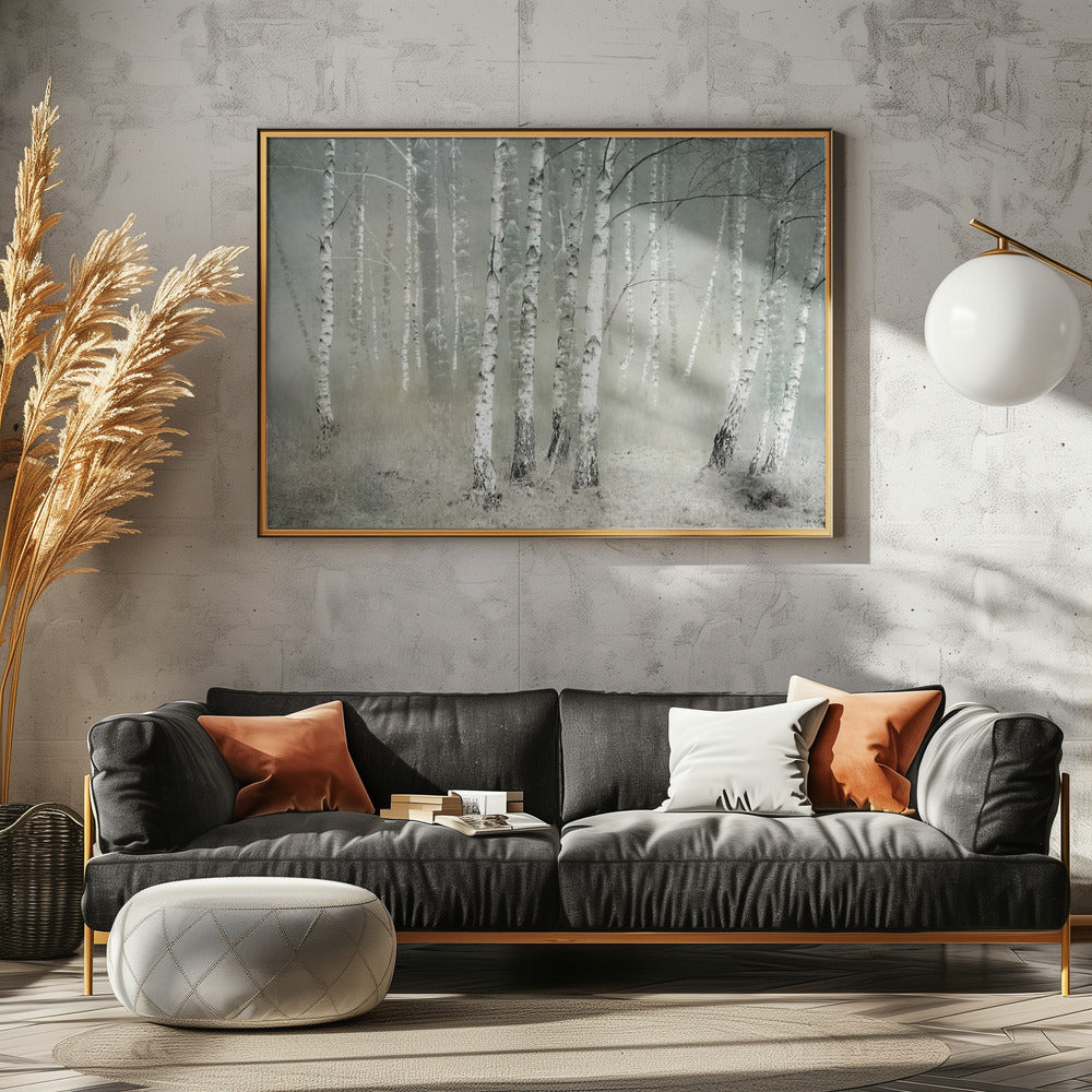 Morning silence - Poster / Art Print - interiör