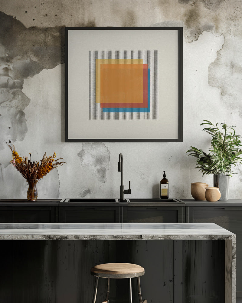 Midcentury Modern Object No1. - Poster / Art Print - interiör