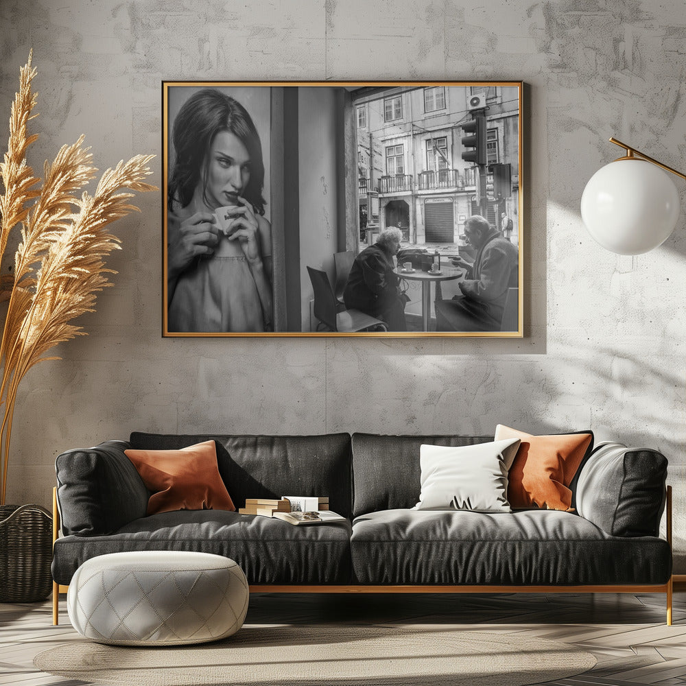 Coffee´s conversations - Poster / Art Print - interiör