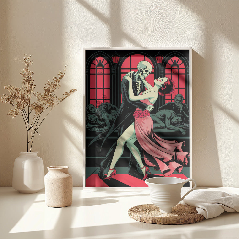 A Dance With Death - Poster / Art Print - interiör