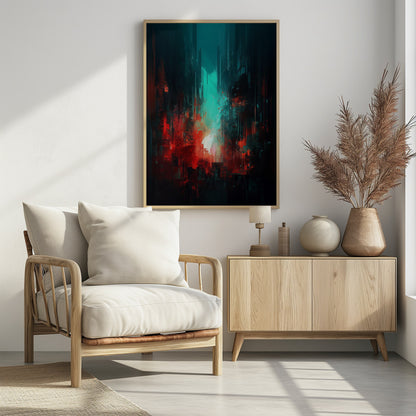 Escaping No 1 - Poster / Art Print - interiör