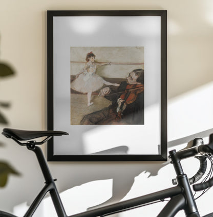 The Dance Lesson No.2 - Poster / Art Print - interiör