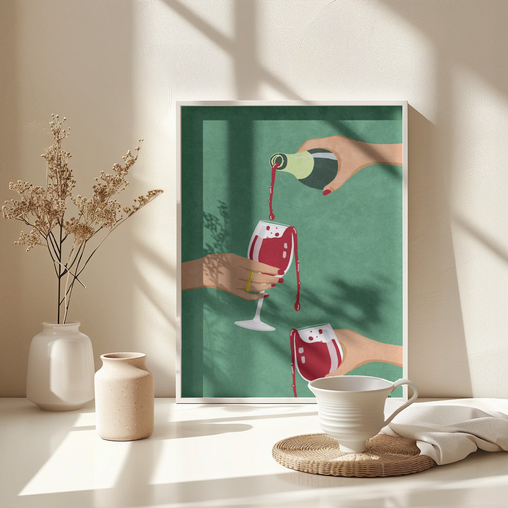Cheers Girls - Poster / Art Print - interiör