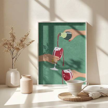Cheers Girls - Poster / Art Print - interiör