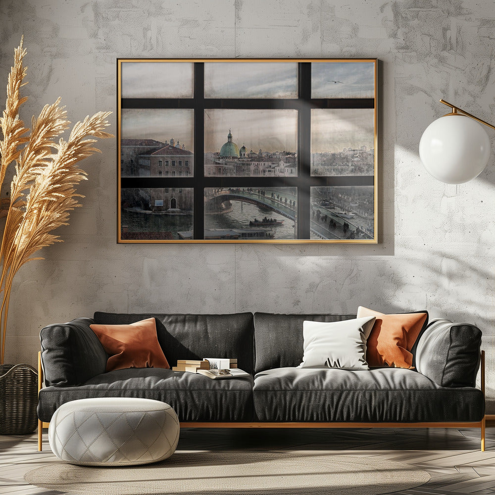 Venice Window - Poster / Art Print - interiör