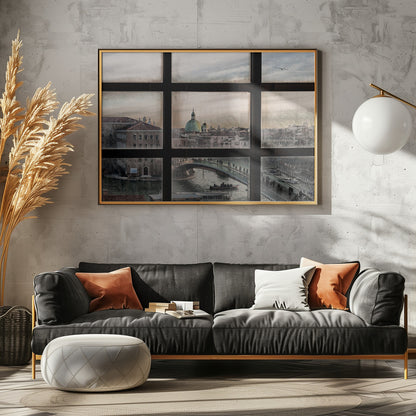 Venice Window - Poster / Art Print - interiör