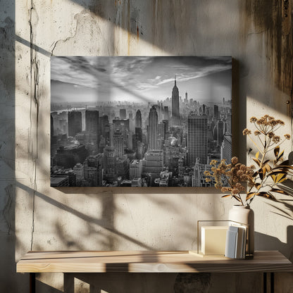 Hazy Gotham - Poster / Art Print - interiör