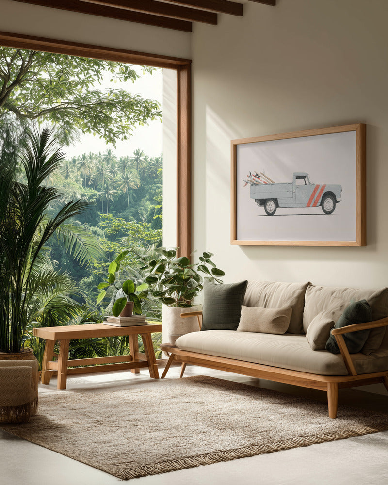 Pickup - Poster / Art Print - interiör