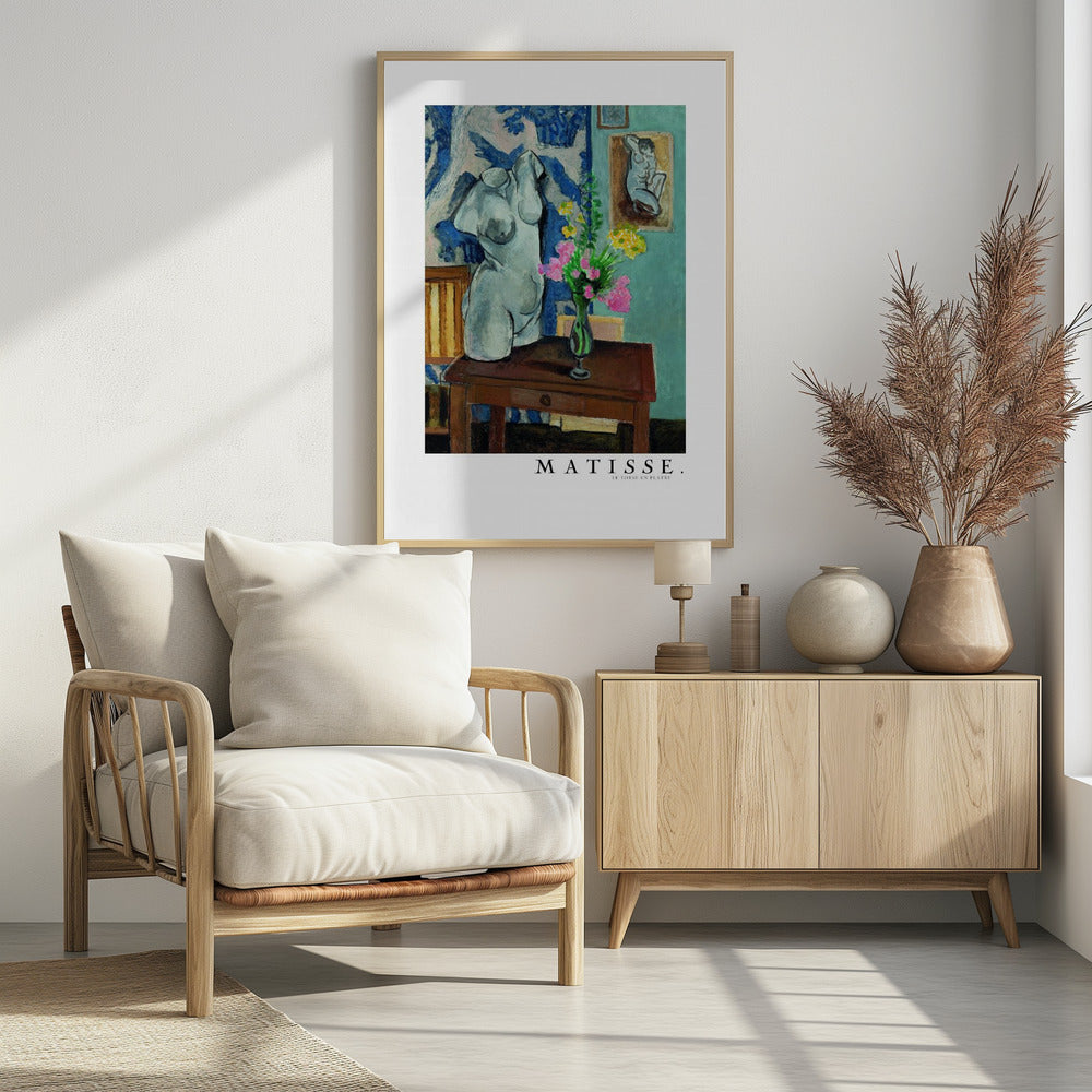 Le Torse En Platre - Poster / Art Print - interiör