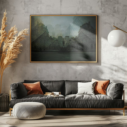 Crystal Pyramids - Poster / Art Print - interiör