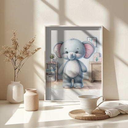 Elephant - Poster / Art Print - interiör