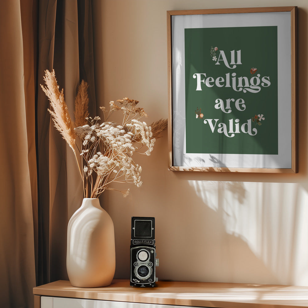 All Feelings - Poster / Art Print - interiör